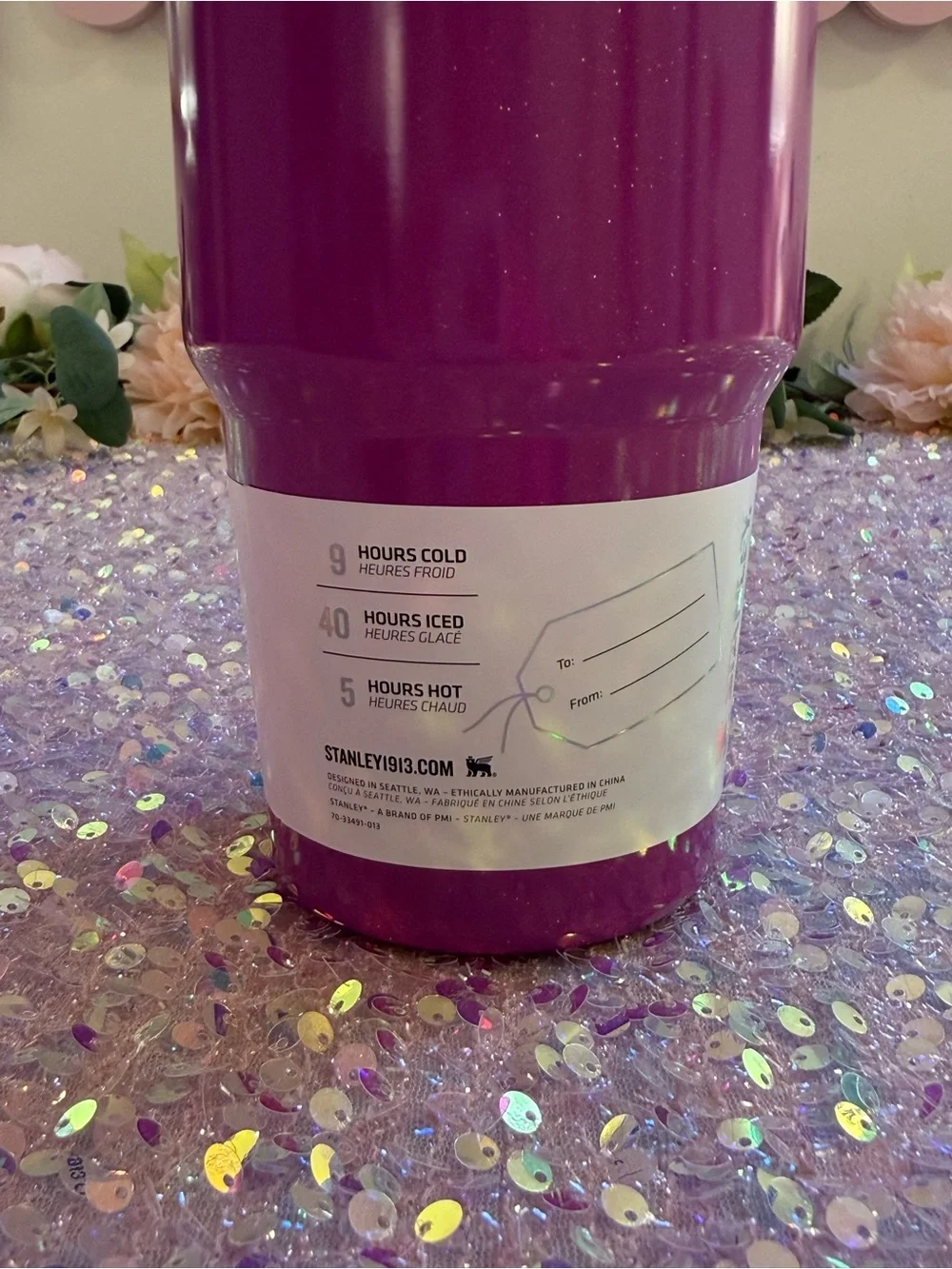 NWT Stanley 30oz Quencher H2.0 Tumbler in ‘Punch Shimmer’